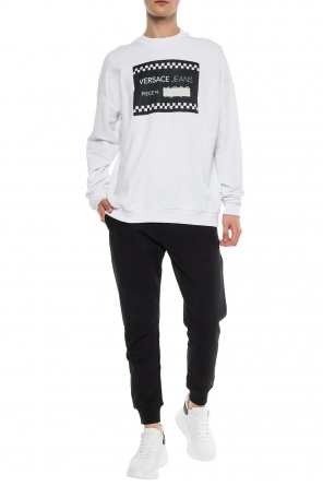 Logo-printed sweatshirt, zdjęcie 2 Logo-printed sweatshirt od Versace Jeans
